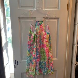 Lilly silk short dress